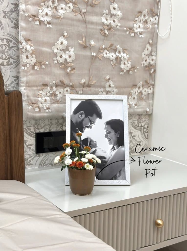 Bedside Ceramic Flower Pot